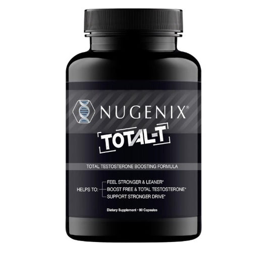 Nugenix Total-T Testosterone Booster for Men – 90 Capsules | Free & Total Testosterone Support, Energy & Vitality Formula