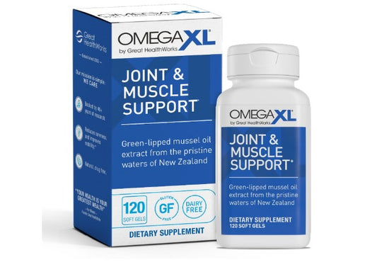 OmegaXL Joint Support – Move Comfortably Every Day with Green Lipped Mussel Oil